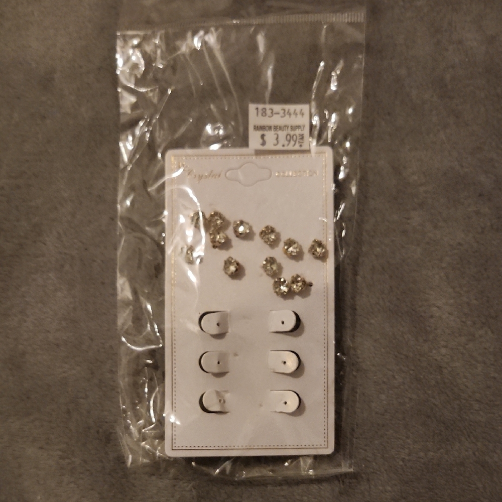 Crystal Stud Earrings